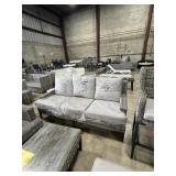 PIECES - ISLAND BAY - 2- SOFAS / 5- DINING ARM CHA