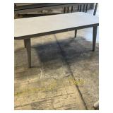 ARIA - RECTANGLE COFFEE TABLE - KESSLER SILVER