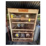 FLAMMABLE CAGE (NO CONTENTS)