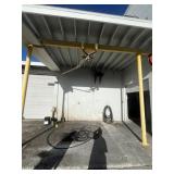 CEILING MOUNTED PRESSURE CLEANER SYSTEM WITH EXTRA