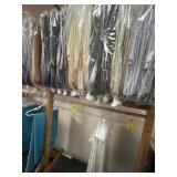 ASSORTED LINENS (BACK WALL)