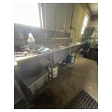 ADVANCE STAINLESS STEEL DOUBLE COMPARTMENT SINK WI