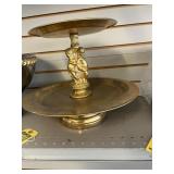 GOLD 2-TIER STAND