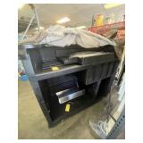 BLACK ROLLING BAR WITH COVER