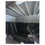 BLACK METAL & PLASTIC FOLDING CHAIRS (CONTAINER 5)
