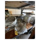 ASSORTED STRAINER / FRYING BASKETS