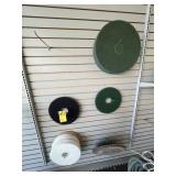 ASSORTED FLOOR SANDING / POLISHING DISCS