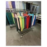 ASSORTED RACKS - 2- ROLLING / 1- STATIONARY