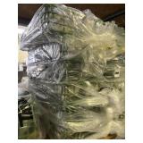 BONE CHINA DISHES - SNACK PLATES, CREAMER, SUGAR,