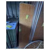 WOOD TOP FOLDING TABLES - 6