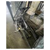METAL FOLDING WAITER TRAY STANDS