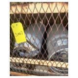 LARGE PROPANE TANKS (INSIDE CAGE)