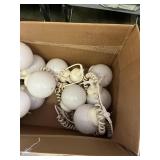 STRANDS HANGING GLOBE LIGHTS (8 GLOBES)