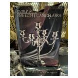 INTERNATIONAL SILVER COMPANY SILVER PLATED 5-LIGHT