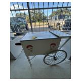 SNO CONE MACHINE STAND WITH LARGE WHEELS