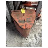 METAL WASTE CAN