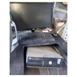 DELL OPTIPLEX 755 COMPUTER SYSTEM WITH 2 MONITORS