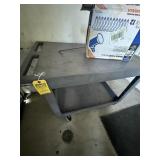 RESIN ROLLING CART (1 WHEEL BROKEN)