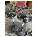 KING OSCPS-203A PEDESTAL FANS WITH WHEELS