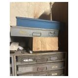 ASSORTED CONTAINER DRAWERS WITH HARDWARE