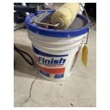 LOT - 2 BUCKETS PAIN, ROLLER, SCRAPER