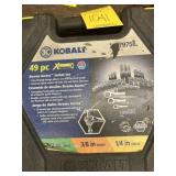 KOBALT XTREME ACCESS SOCKET SET IN CASE (MISSING S