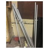 ASSORTED POLES (THROUGHOUT BACK ROOM)