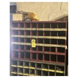 35-BIN CABINETS WITH CONTENTS - SCREWS, NUTS, BOLT