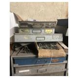 ASSORTED CONTAINER DRAWERS WITH HARDWARE