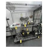 GRAY METRO RACK WITH 3 SHELVES - 6