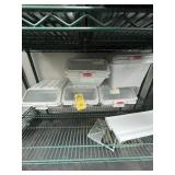 RUBBERMAID PLASTIC INGREDIENT BINS