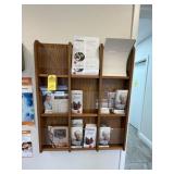 9-BIN MAGAZINE RACK (WALL MOUNTED) (LOBBY)