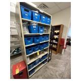 METAL SHELVING UNITS WITH 7 SHELVES (RECEPTION)