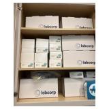 LOT ASSORTED (CONTENTS OF CABINETS) - STOOL, TB, A