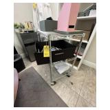 ROLLING METRO CART WITH 3 SHELVES (OFFICE 2)