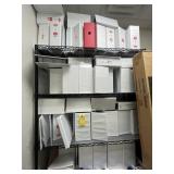 LOT NOTEBOOK BINDERS & 2 CASES BANKERS BOXES (ON R