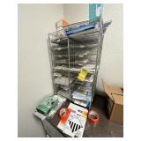 LOT ASSORTED MEDICAL SUPPLIES (IN & ON CABINET) -