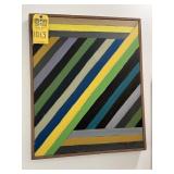ARTWORK - Acrylic on Canvas / Wood Frame - signed