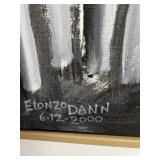 ARTWORK - Acrylic on Canvas / Wood Frame - signed