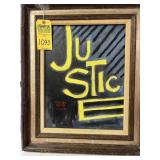 ARTWORK - Acrylic on Canvas / Wood Frame - signed