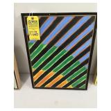 ARTWORK - Acrylic on Canvas / Wood Frame - signed