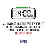 ALL INVOICES MUST BE PAID BY 4PM (ET) ON THE BUSIN ALL INVOICES MUST BE PAID BY 4PM (ET) ON THE BUSIN