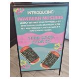 METAL A-FRAME SIGN HOLDER (LOCATED IN FORT LAUDERD