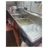 3-HOLE SINK WITH FAUCET (LOCATED IN FORT LAUDERDAL