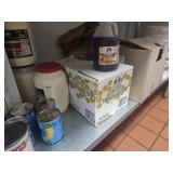LOT ASSORTED COOKING ITEMS - SAUCES, CONDIMENTS, E