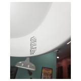 WHITE HANGING PENDANT LIGHTS (LOCATED IN FORT LAUD