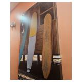 ARTWORK - SURF BOARDS - APPROXIMATELY 65