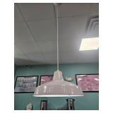 WHITE HANGING PENDANT LIGHTS (LOCATED IN FORT LAUD