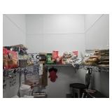 CONTENTS OF SHELVES - DRY FOOD GOODS (LOCATED IN F