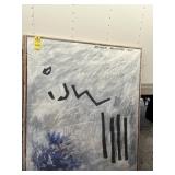 ARTWORK - Acrylic on Canvas / Wood Frame - 